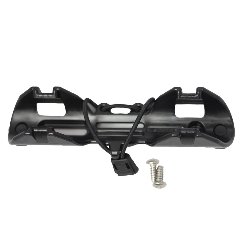 YakAttack PadLoc Kayak Paddle Holder with 2-Screw Universal Mount | Secure Paddle Clip with Two Points of Contact | Fits Standard Oar Shafts | Quiet & Durable | Kayak Accessories | Made in USA - Image 1